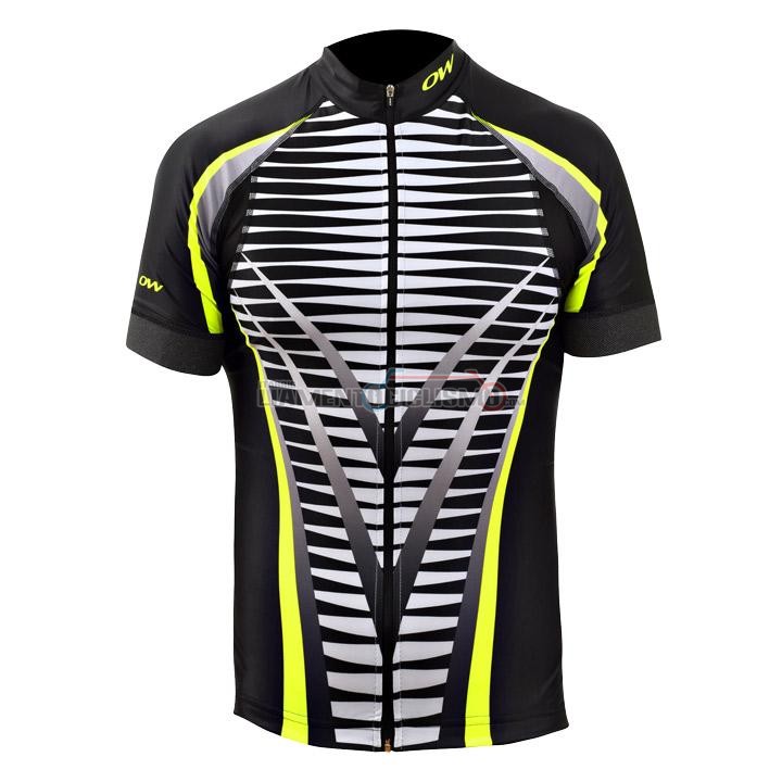 Abbigliamento Ciclismo One Way Manica Corta 2020 Nero Giallo